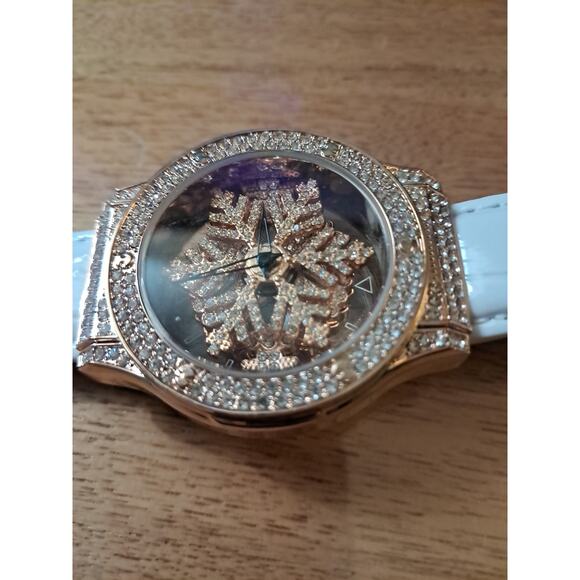 Copied - Cayon Fashion Watches Rose Gold Watch Face With A Genuine Leather - Picture 5 of 7